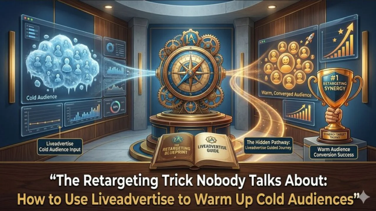 The Retargeting Trick Nobody Talks About: How to Use Liveadvertise to Warm Up Cold Audiences