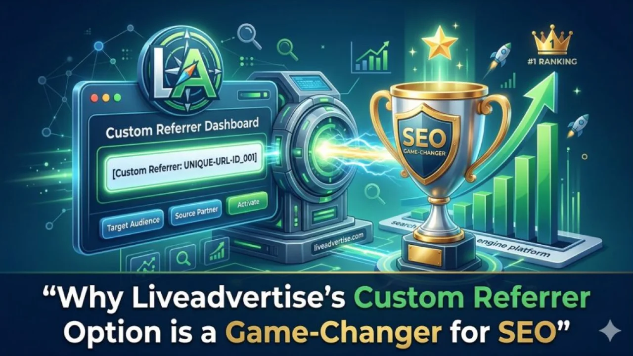 Why Liveadvertise’s Custom Referrer Option is a Game-Changer for SEO
